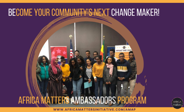 Africa Matter Ambassador Program (AMAP) 2024