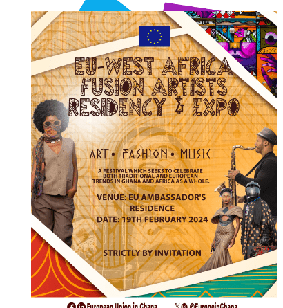 The EU–West Africa Arts Fusion Residency & Expo 2024 for Young African Creatives