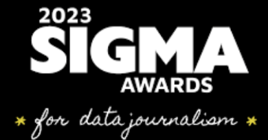 The Sigma Awards for Data Journalists worldwide