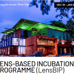 lens-based incubation programme - lensbip