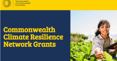 ACU COMMONWEALTH CLIMATE RESILIENCE CHALLENGE GRANTS