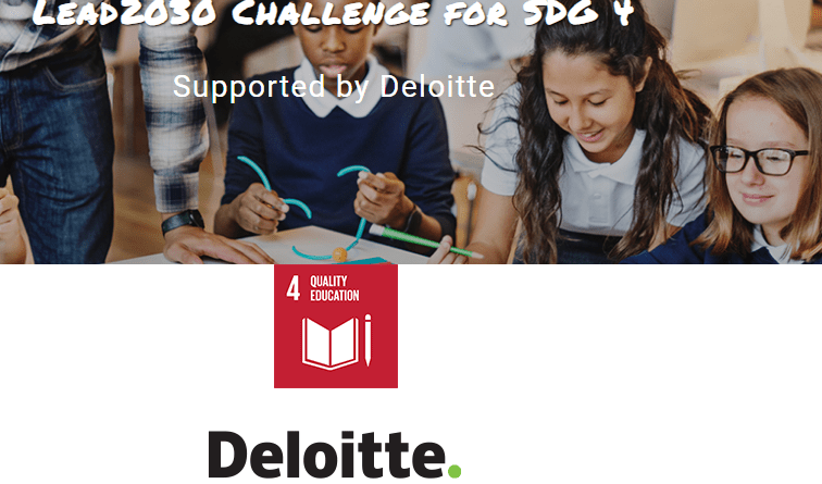 Lead 2030 Challenge for SDG 4 supported by Deloitte