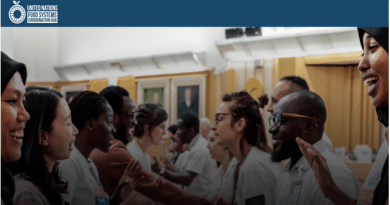 UN Food Systems Youth Leadership Program For Early Career Professionals