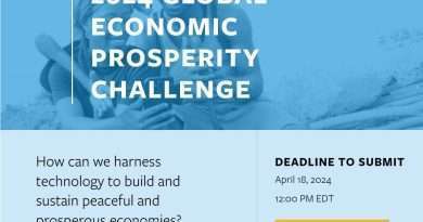 MIT Solve Global Economic Prosperity Challenge