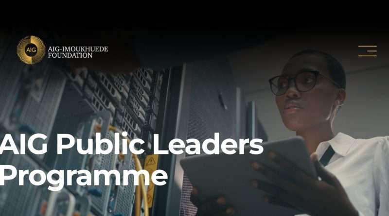AIG Public Leaders Programme