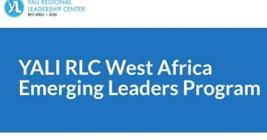 YALI RLC West Africa Emerging Leaders Program 2024 – Onsite Cohort 48