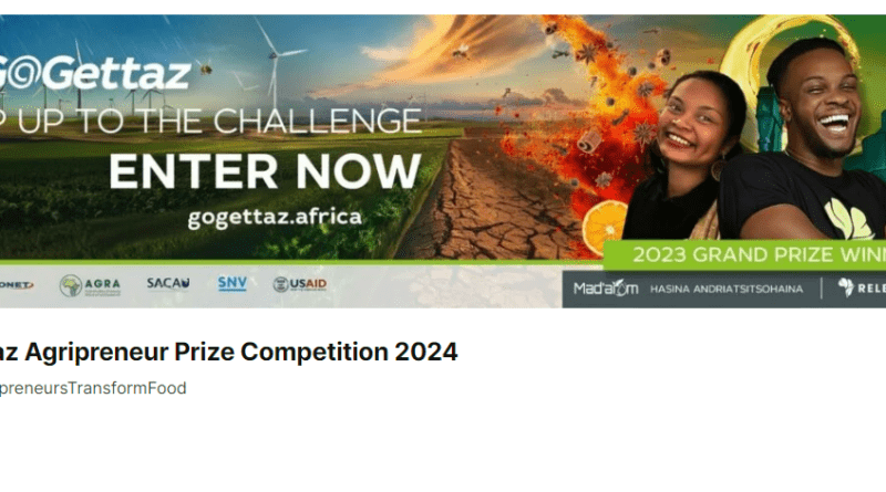 GoGettaz Agripreneur Prize Competition
