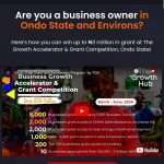 The Growth Hub Business Growth Accelerator Grant Competition for Entrepreneurs in Ondo State
