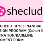 SHECLUDED X CFYE FINANCIAL INCLUSION PROGRAM (Cohort II)