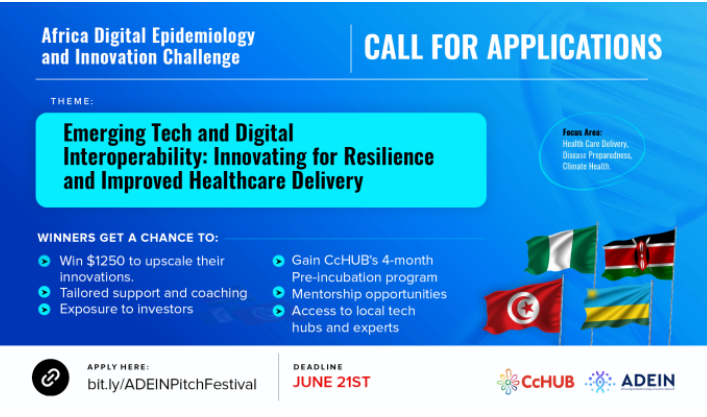 ADEIN'S Innovation Challenge for Healthtech Innovators in Africa