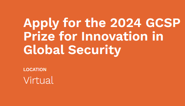 Geneva Centre for Security Policy Prize