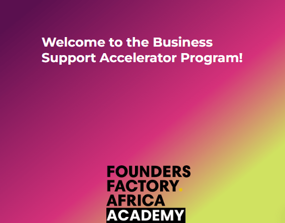 Business Support Accelerator Program