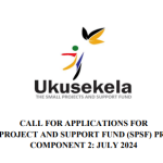 CALL FOR APPLICATIONS FOR small project and support fund