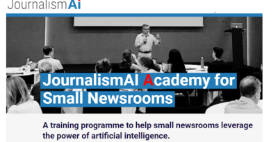 Journalism AI academy for small newsrooms in Sub-Saharan Africa