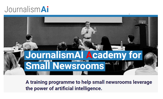 Journalism AI academy for small newsrooms in Sub-Saharan Africa