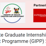 Lagos state graduate internship placement programme