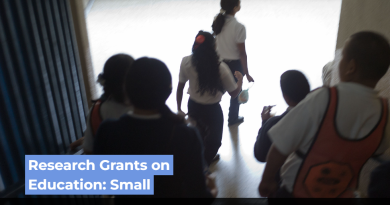 Spencer Foundation Small Research Grants on Education Program