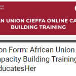 African Union CIEFFA Online Capacity Building Training 2024- AfricaEducatesHer