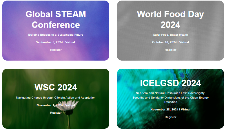 Green Institute Conference schedule