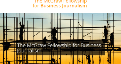 Harold W. McGraw, Jr. Center for Business Journalism Fellowship 2025 for Business Journalists