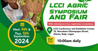 LCCI Agric Symposium and Fair event.