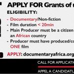 Documentary Africa (DocA) Grants for African Film Makers