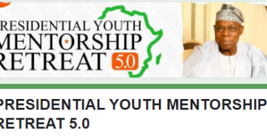 PRESIDENTIAL YOUTH MENTORSHIP RETREAT 5.0