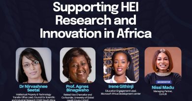 Female Focus: Supporting Higher Education Institution (HEI) Research and Innovation in Africa