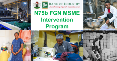 N75 billion FGN MSME Intervention program